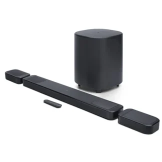 JBL BAR 1000MK2 7.1.4 Channel Soundbar With Detachable Wireless Surround Speakers & 10” Subwoofer - Black
